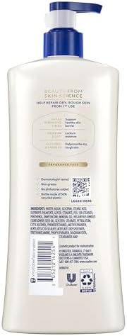 Vaseline Advanced Repair Body Lotion for Dry Skin, Unscented 32oz - Image 3