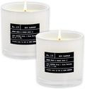 Lulu Candles | Amber, Rose & Sheer Musk II | Luxury Scented Soy Jar Candle | Hand Poured in The USA | Highly Scented & Long Lasting- 9 Oz. 2 Pack