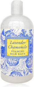 Greenwich Bay Foaming Milk Bath in Lavender Chamomile Scent - Luxurious Buttermilk Formula - Rich, Foaming Lather - Elegant Packaging - 16 fl oz