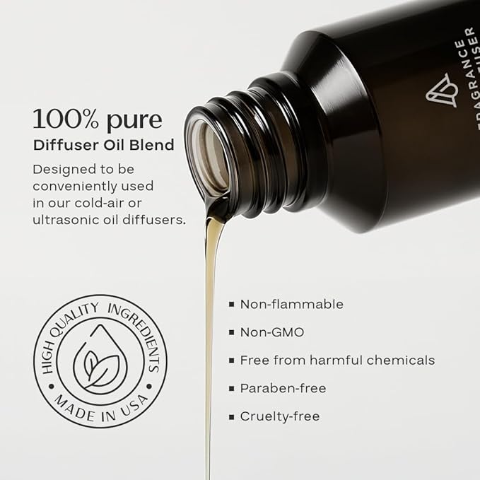 AromaPlan Hotel Scents Bamboo Air, 1.7 Fl Oz (50 ml)- Home Luxury Aroma & Hotel Fragrance Essential Oil- Hotel Essential Oil for Aromatherapy- USA Made, Bolder Aroma & Longer Lasting