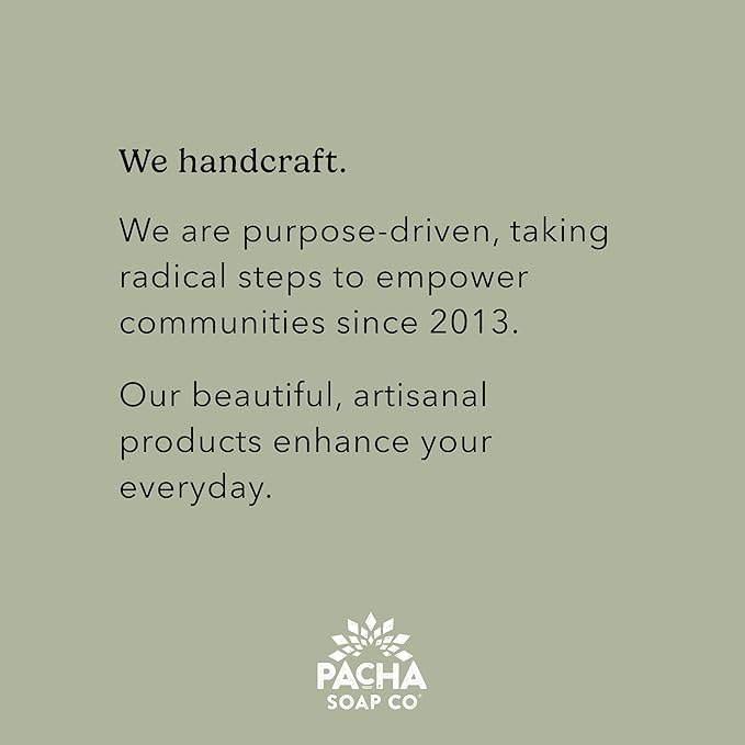 Pacha Soap Co. Bath Bombs - Moisturizing and Relaxing Aromatherapy Bath Bomb Set with Jasmine, Lavender, Sage, Peppermint, Dye Free Fizzy Bath Bombs for Adults, Made in The USA, 2-Pack (8 Pcs)