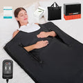 Infrared Sauna Blanket for Home: Portable Design Full Body Detox Therapy with Deep Heat Relaxation - Far Infrared Heating Adjustable 86-176℉ & 20-60 Min Timer 71 x 31.5 Inch PVC