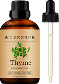 Thyme Essential Oil - 60ML Pure and Natural for Aromatherapy Diffuser - 2 Fl Oz