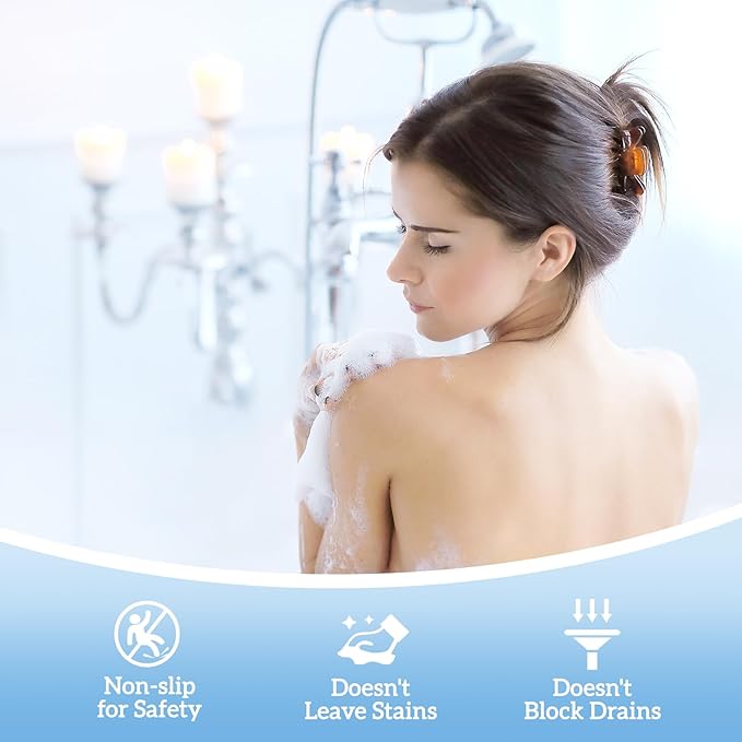 TranquilBliss Shower Steamers 6 Count, Scented Shower Bombs with Organic & Natural Fragrance, Self-Care & Relaxation Birthday Gifts for Women Who Have Everything - Valentine's Day Presents