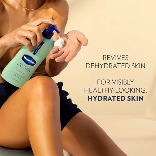 Vaseline Soothing Hydration Body Lotion with Aloe Vera Extract 20.3oz 3ct - Image 6