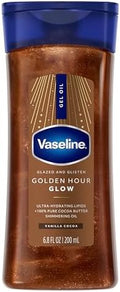 Vaseline Glazed and Glisten Golden Hour Body Gel Oil Shimmering 6.8oz 1ct by Vaseline