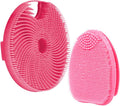 Soft Silicone Face Scrubber with Body Scrubber for Shower Gentle Exfoliating-Facial Exfoliator Scrubber Brushes for Sensitive Skin Deep Cleansing- Gift Women Men Skin Care Tool