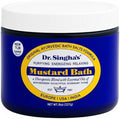 Dr. Singha's Mustard Bath Salts - 8 oz Herbal Bath Soak with Essential Oils for a Relaxing and Rejuvenating Experience - Made in USA