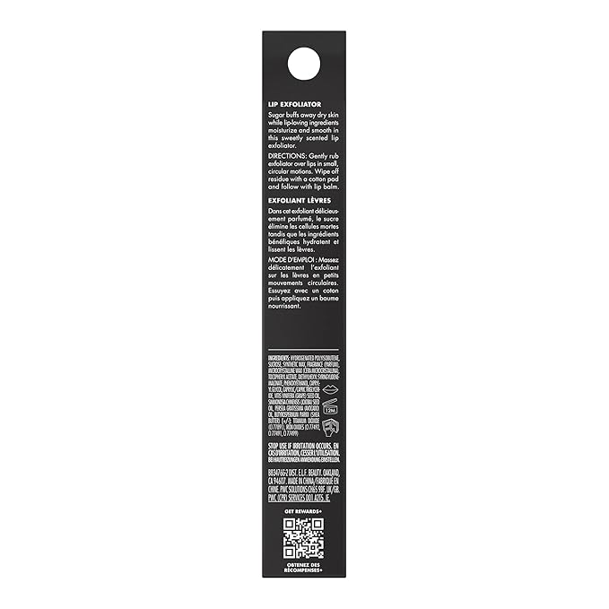 e.l.f. Lip Exfoliator, Moisturizing Scented Lip Scrub For Exfoliating & Smoothing Lips, Infused With Jojoba Oil, Vegan & Cruelty-free, Coffee