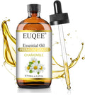 EUQEE Chamomile Essential Oil 118ml Pure Chamomile Oil Aromatherapy Essential Oil with Glass Dropper for Diffuser, Candle Making - 4 OZ