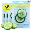 SpaLife Cooling Cucumber Eye Pads | Mothers Day Gifts & Korean Dark Circles & Puffy Eyes Treatment | Nourishing Cucumber Eye Pads | Eye Mask for Puffy Eyes Daily Depuffing Eye Patches | 4 Packs of 12