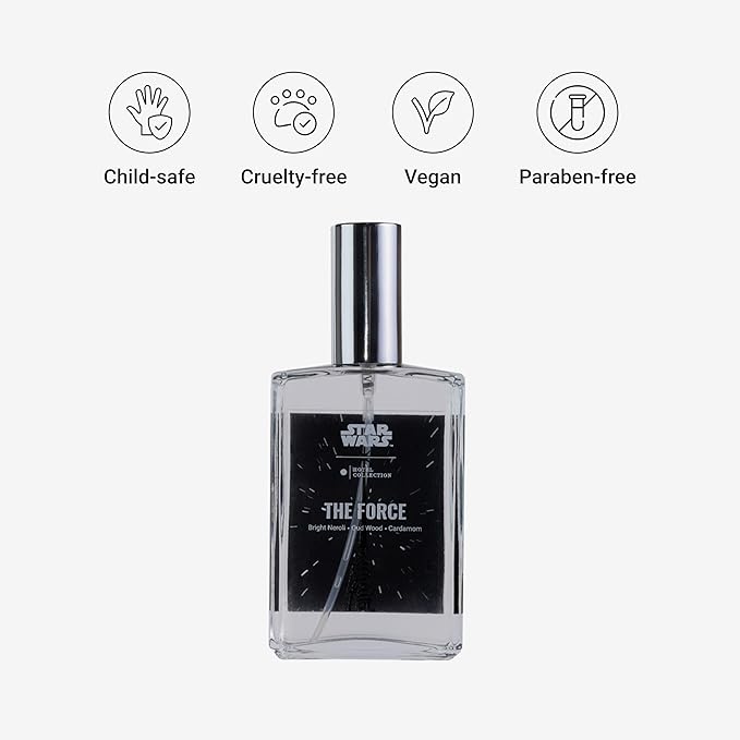 Hotel Collection - STAR WARS ™ - The Force Room Spray - Yoda - Light Side Luxury Aromatherapy Room Spray - Bright Neroli, Oud Wood and Cardamom 3.5 fl oz, 100 mL
