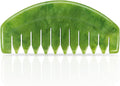 Gua Sha Comb, Natural Guasha Stone Jade, Head Scalp Caring Massage Comb, Body Gua Sha Scraping Massage Tool, Gua Sha Therapy Hair Growth Scalp Stimulator for Brain Meridian Massager