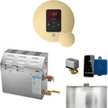 Mr Steam MS 10kW (10000W) Steam Shower Generator Package w/round iTempo Control in Satin Brass