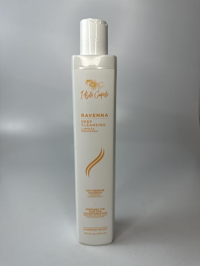 I Belli Capelli Ravenna Organic B-tox Hair Treatment Kit- 1kg/35.02 oz Hair B-tox + 300ml/10.1 fl.oz Anti-Residue Shampoo