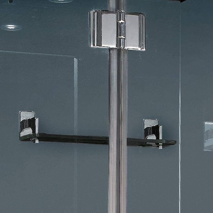Ariel Platinum DZ972-1F8-W Steam Shower in White 59" x 32" x 87.4"