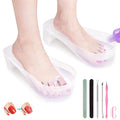 LIONVISON Acetone Nail Soaking Bowl: Toe Soak Off Bowl Manicure Soak Bowl Set