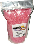 Bath Salts | 4lb Bag (64oz.) | Choose Your Scent | Epsom Salt | Sea Salt| Bathing | Body Care | Beauty | Relaxation | Spa | Pedicure | Manicure | Soak (Cherry Almond)