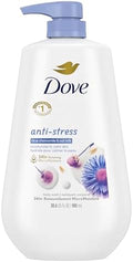 Dove 24hr Anti-Stress Lotion Body Wash, Blue Chamomile & Oat Milk 30.6 oz by Dove