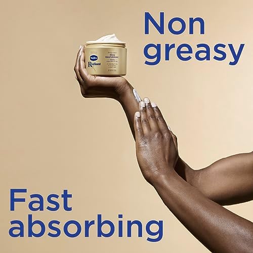 Vaseline Radiant X Deep Nourishment Body Cream For Dry Skin 10oz - Image 5