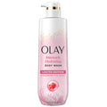 Olay Body Wash for Women, Intensely Hydrating, Pro-Hyaluronic Acid Serum Complex, Renews Moisture, Vitamin B3 Lameller Technology, For All Skin Types, Strawberry Summer Fizz Scent, 20 fl oz