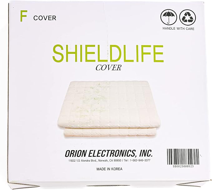 100% Cotton Full Mattress Pad/Blanket, Also can be Used as Cover by ShieldLife, Cotton Blend Protection Mat for Double/Full Size Bed by Shield Life. Made in Korea.
