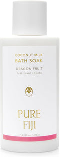 Pure Fiji Coconut Milk Bath Soak, Dragon Fruit(14oz/415ml)