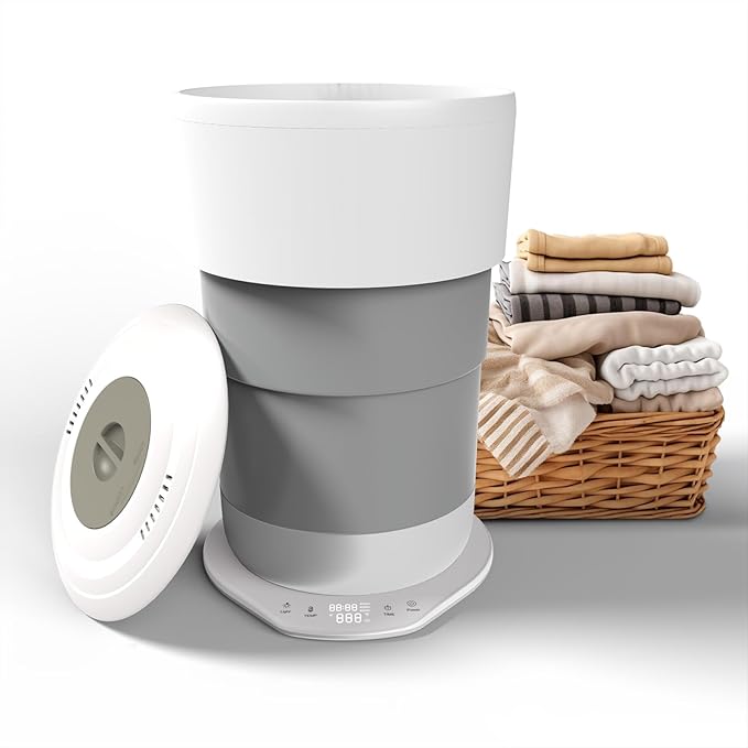 Flyisland Towel Warmers 21L, Towels Warmer Bucket for Bathroom with Timer, Towel Heater,Auto Shut Off,White Elephant Gifts