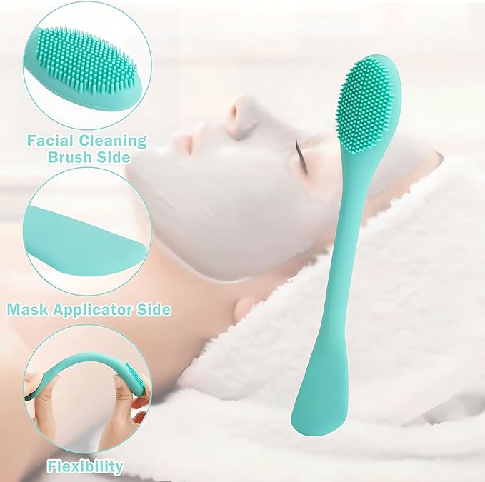 Facial Cleansing Brush,Pore Cleaning Brush Silicone for Skincare
