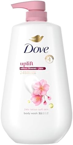 Dove Uplift Body Wash with MicroMoisture, Sakura Blossom & Yuzu, 30.6 oz by Dove