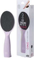 Self-Standing Emery Foot File, Double-Sided Pedicure Tool, Effective for Cracked Heel, for Wet & Dry Feet, Pedicure, Hygienic Exfoliating, Callus Remover, Foot Scrubber (Purple)