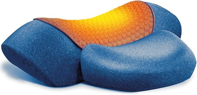 Upalled Neck Cervical Pillows, Rechargeable Neck Massager Cervical Pillows Neck Hump for Shoulder Pain