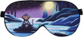 ALASKA BEAR Mulberry Silk Sleep Mask Luxury Cool and Lustrous Eye Cover for Sleeping Unisex(Monkey)