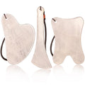 Skin Care Set, 1 Pack 3 in 1 Jade Gua Sha Massager, Pink,Guasha Tool for Face and Body, Truly Beauty Products