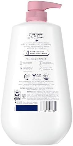 Dove Uplift Body Wash with MicroMoisture, Sakura Blossom & Yuzu, 30.6 oz - Image 2