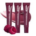Vitamasques Lip Butter Balm - Berry Jam Pack of 3, Korean Lip Balm - Peptide Lip Treatment - Lips Balm Hydrating - Light Tinted Lips balm - Made in Korea - 0.33 fl.oz
