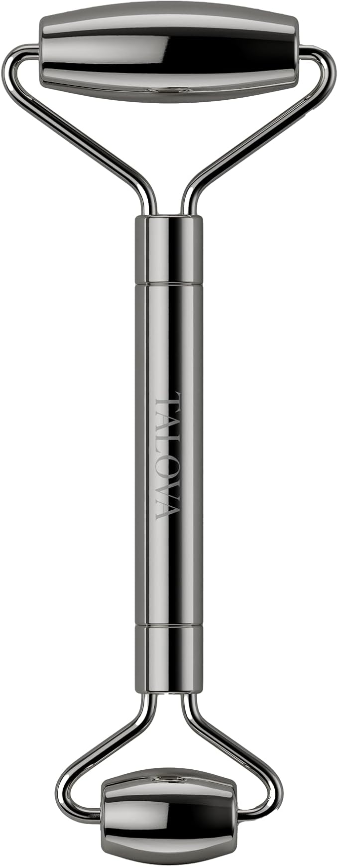 304-Grade Stainless Steel Facial Roller, Face Roller for Eyes, Double Chin, Jawline & Neck, Reduce Puffiness & Improve Wrinkles, Massage Tool for Anti-Aging, Lifting & Lymphatic Drainage