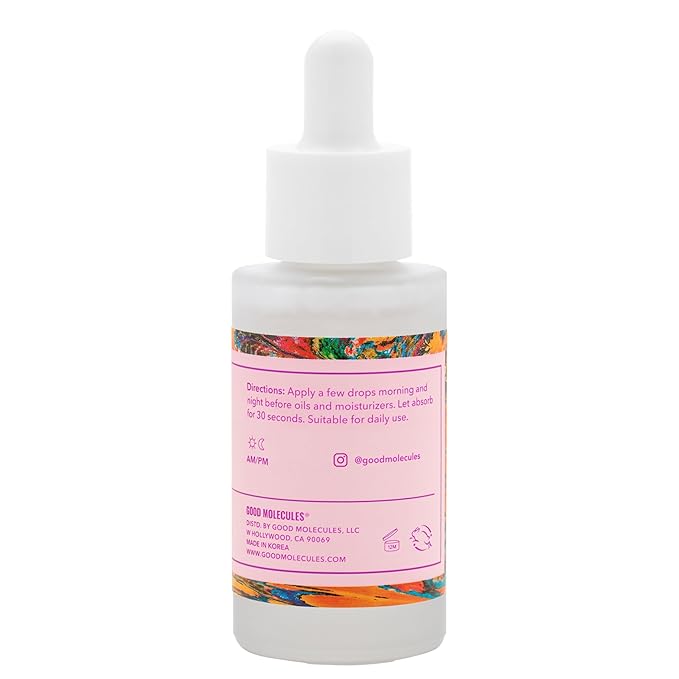 Good Molecules Hyaluronic Acid Serum - 1% Hyaluronic Acid Non-greasy Ultra Hydrating Serum, Facial Moisturizer for Plumper Skin, Skin Care for Face