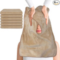 SINLAND Microfiber Esthetician Towels for Facials Mask Removing Face Wrap Soft Facial Cloth with Split Design Spa Towels for Facial Steam Massage and Cleansing