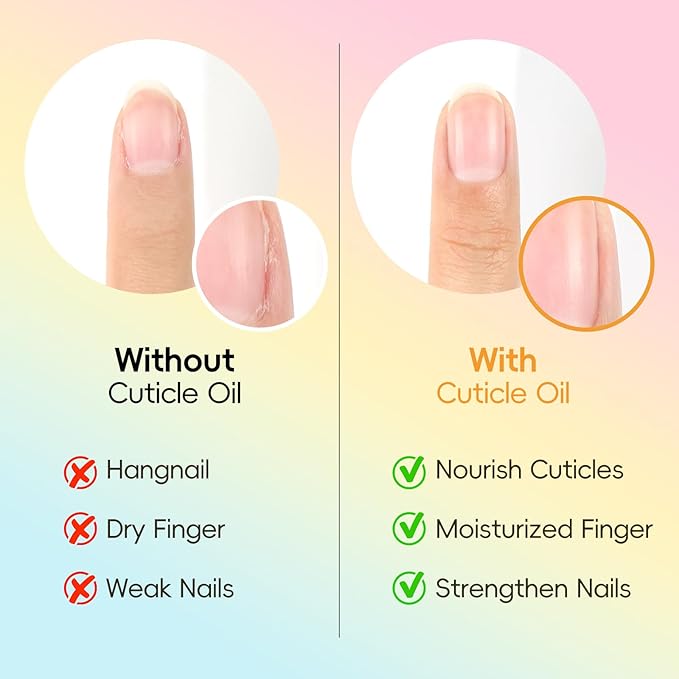 COSCELIA 16 PCS Cuticle Oil Pen for Nails Cuticle Revitalizer Oil Pens Set Nail Care Nourishment Treatment Moisturized Repair Pen Bulk Manicure Tools for Gel Nails Gifts for Women
