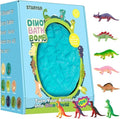 Bath Bombs for Kids with Surprise Dinosaur Toys Inside, XXXL Dinosaur Bath Bombs Gift, Birthday Gifts for Kids, Dino Eggs Filled Bath Toys for Boys 3 4 5 6 7