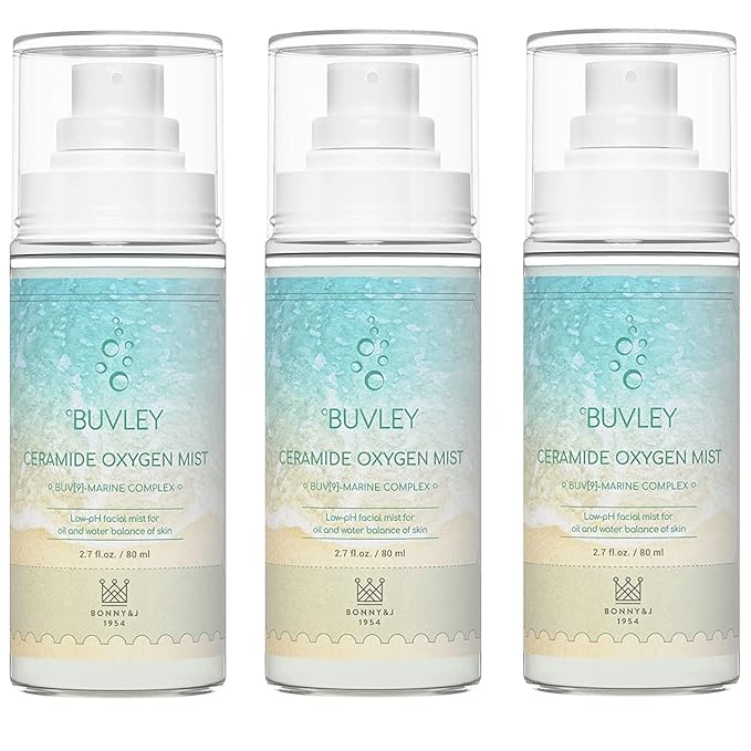 Ceramide Oxygen Face Mist | Low pH, Vegan, Cruelty Free | Hydrating Refreshing Soothing Facial Mist Spray with Antioxidants 2.7 Fl Oz (3)