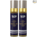 Vital Earth Fulvic Mineral Facial Mist, Travel-Friendly 2-Pack – Anti-Aging Face & Hair Spray for Cellular Renewal & Hydration, 3.4 Oz Ea