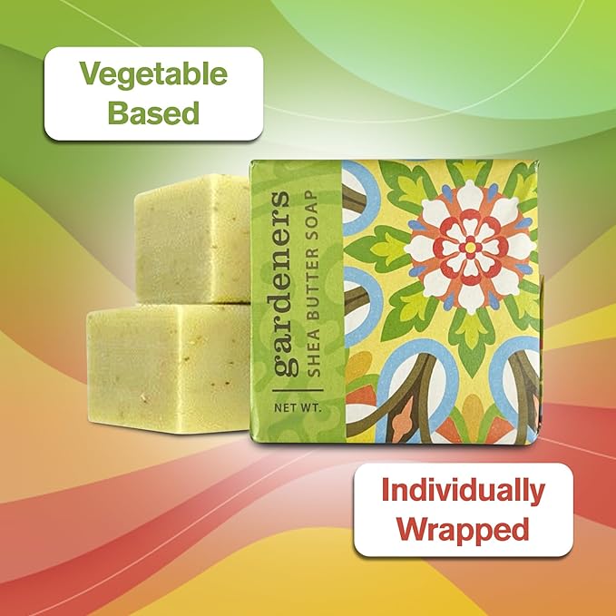 Greenwich Bay Mini Botanical Soap Bars – 12 Pack 1.9 oz Each – Individually Wrapped Guest Soaps for Airbnb, Spa, Travel, Bath – Travel Size Bar Soap Set, Gardeners