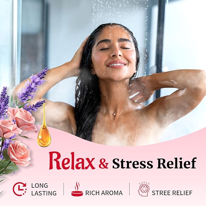 Shower Steamers Aromatherapy 24-Pack, Self Care Spa Gifts for Women, Stress Relief with Natural Essential Oils, Mothers Day Gifts for Mom Wife Her Adults, SPA Relaxation Gifts for Teachers