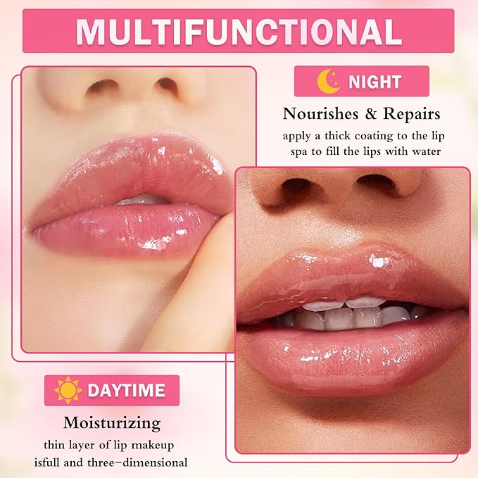 6PCS Honey Pot Lip Balm,Moisturizing Beebalm Lip Balm,Repair Bee Lip Balm Honey Pot,Fruity Lip Sleeping Mask,Hydrating Lip Mask Overnight,Reduces Lip Lines Lip Care Products