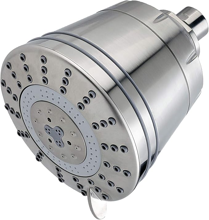 Sprite Showers Pure 7-Setting Filtered 1.75GPM Showerhead in Brushed Nickel (AE7E-BN-R)