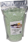 Bath Salts | 4lb Bag (64oz.) | Choose Your Scent | Epsom Salt | Sea Salt| Bathing | Body Care | Beauty | Relaxation | Spa | Pedicure | Manicure | Soak (Eucalyptus Lavender)