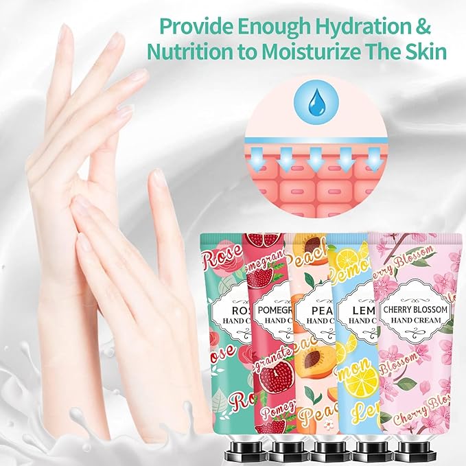 38 Pack Hand Cream Bulk Gifts,Easter Basket Stuffers,Mothers Day Gifts for Mom,Teacher Appreciation Gifts,Nurse Week Gifts for Women,Birthday Gifts for Teen Girls Hand Lotion for Dry Cracked Hands