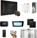 Mr Steam Bliss Max Steam Shower Ctrl Pkg w/iSteamX Control and Steamhead in Black OilRubBronze